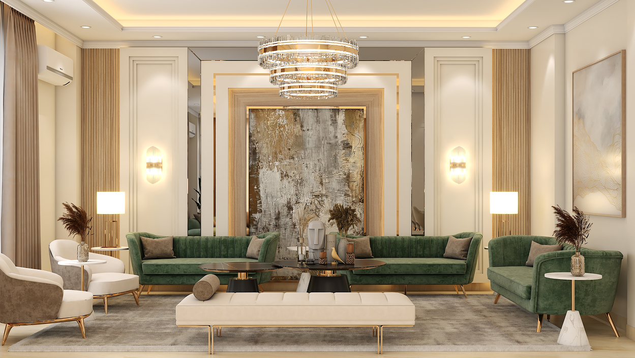 villa living room